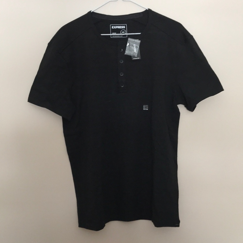 Express Short Sleeve Henley